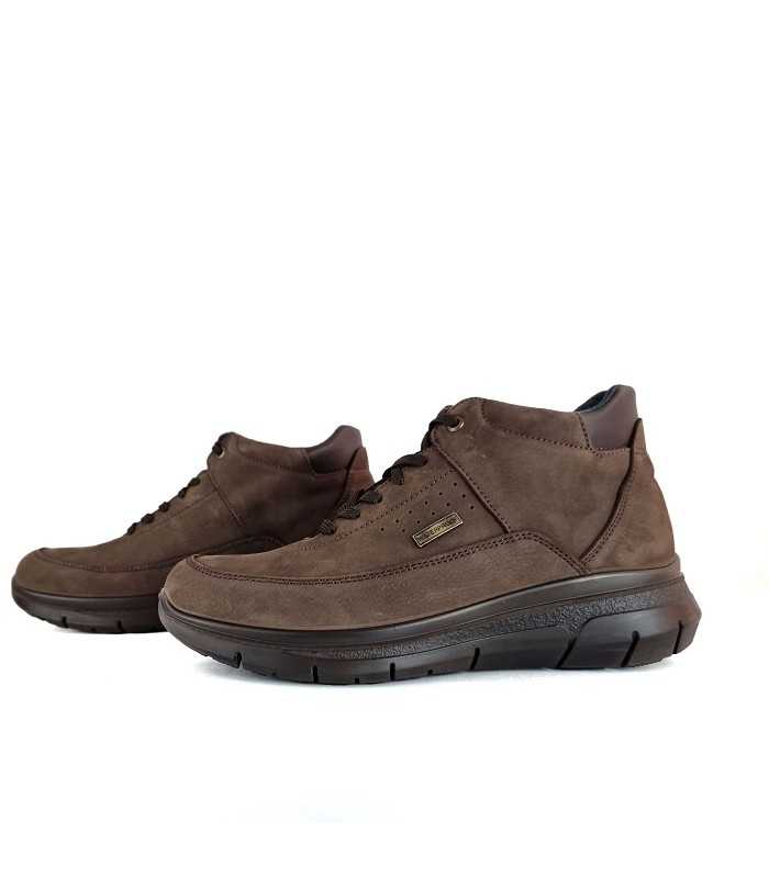 Botas hombre sport Dry confort piel marron de Luisetti
