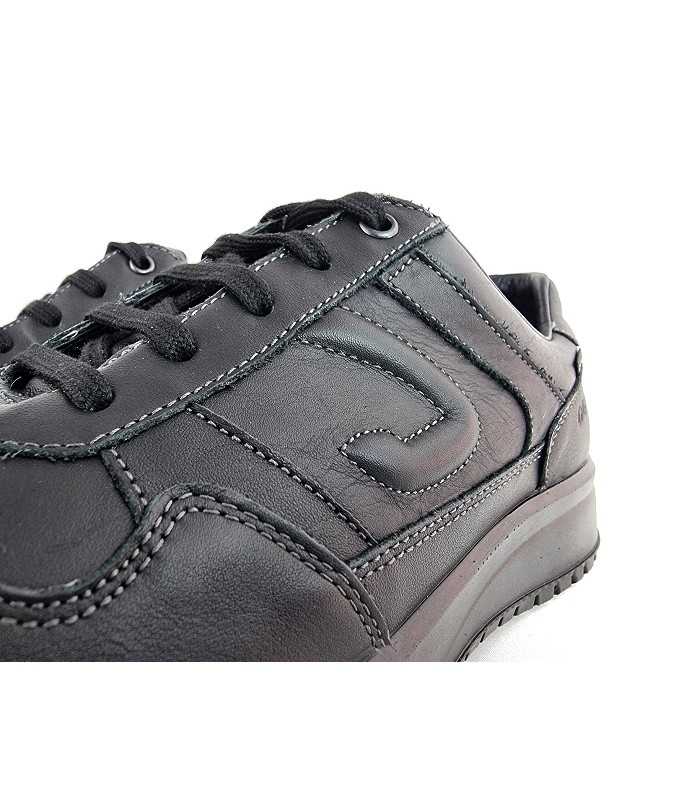 Zapatos sport negro cordón membrana Grisport