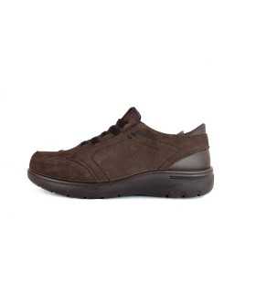 zapatos hombre nobuck elásticos marrones