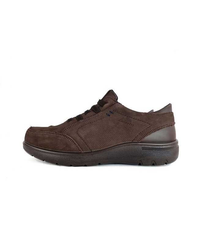 zapatos hombre nobuck elásticos marrones