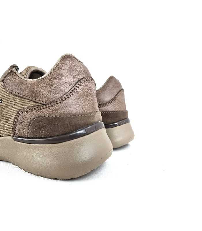 Vista trasera de Zapatilla deportiva para mujer K 735-7 beige tostado de Kangaroos