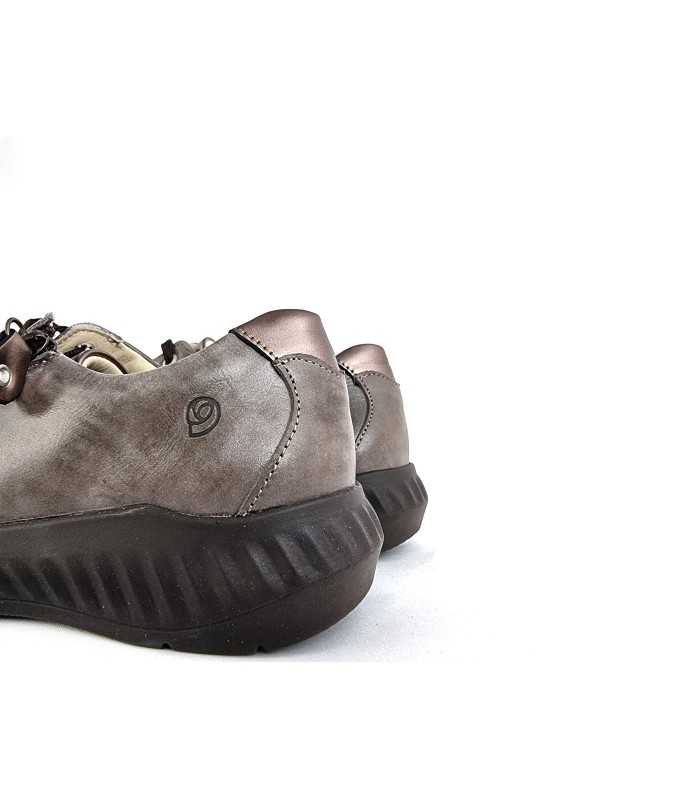 Vista trasera de Zapato mujer Ani Leyland color topo