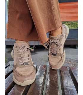 Zapatillas deportivas para mujer K 735-7 beige tostado de Kangaroos
