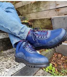 Botin de hombre ligero y comodo azul de Mysoft