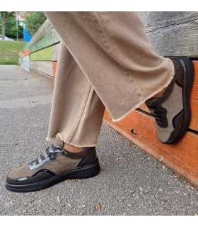 Zapato mujer modelo1054 empeine con elásticos de Notton puestos