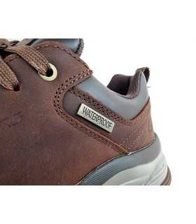 Cierre con cordones: Detalle cordones Skechers Benago marrón