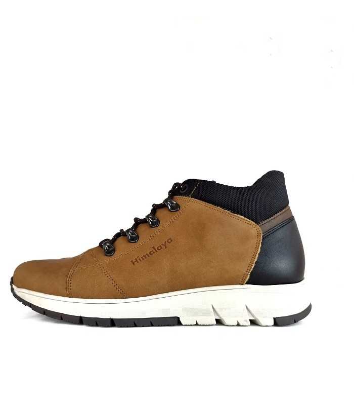 Foto de perfil:
Bota hombre piel marrón claro Himalaya con detalles en negro