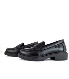 Zapato mocasin mujer piso track 16114601 de Carmela camel