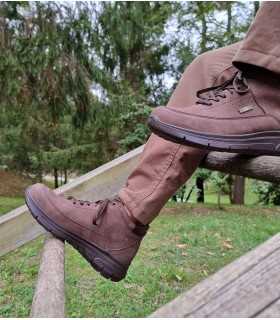 Bota hombre sport Dry confort piel marron de Luisetti