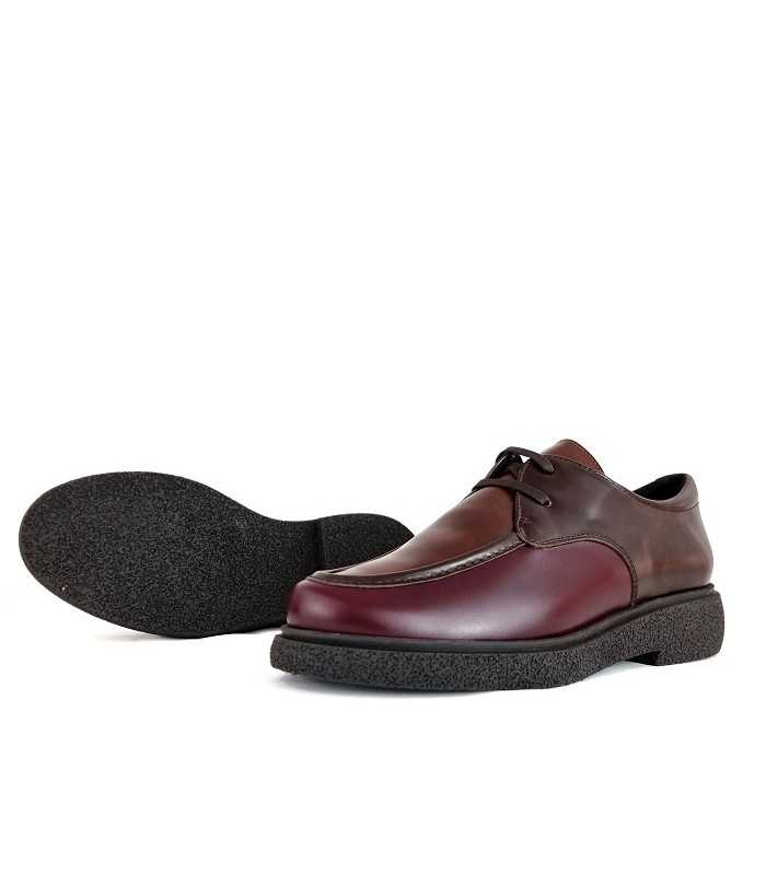 Zapato piel mujer cordones comodo y elegante de Baerchi