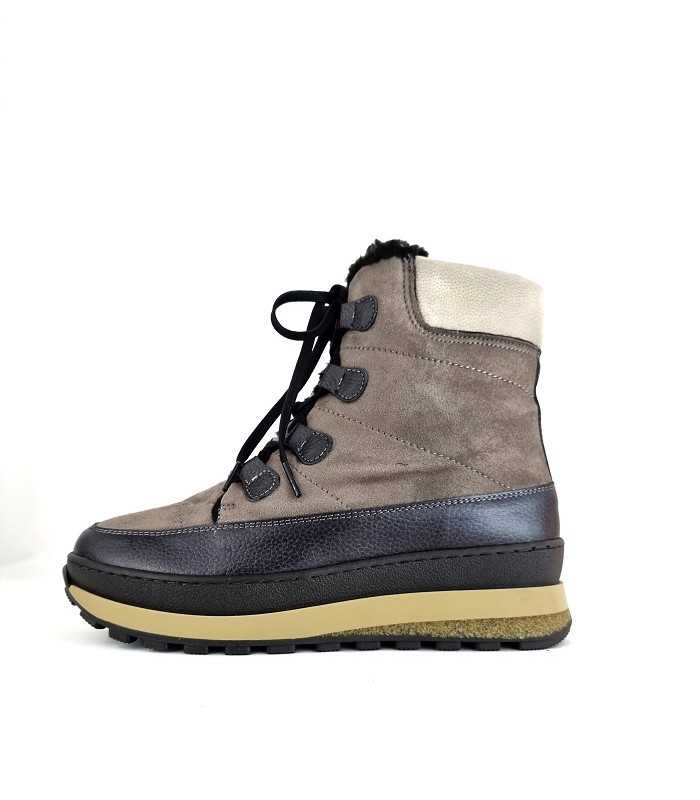Botin mujer plataforma cuña Kitty 5 de Comfort Class taupe