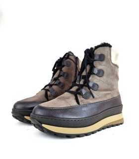 Botin mujer plataforma cuña Kitty 5 de Comfort Class taupe