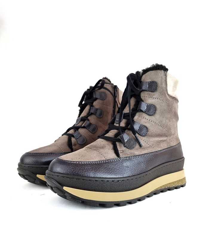 Botin mujer plataforma cuña Kitty 5 de Comfort Class taupe