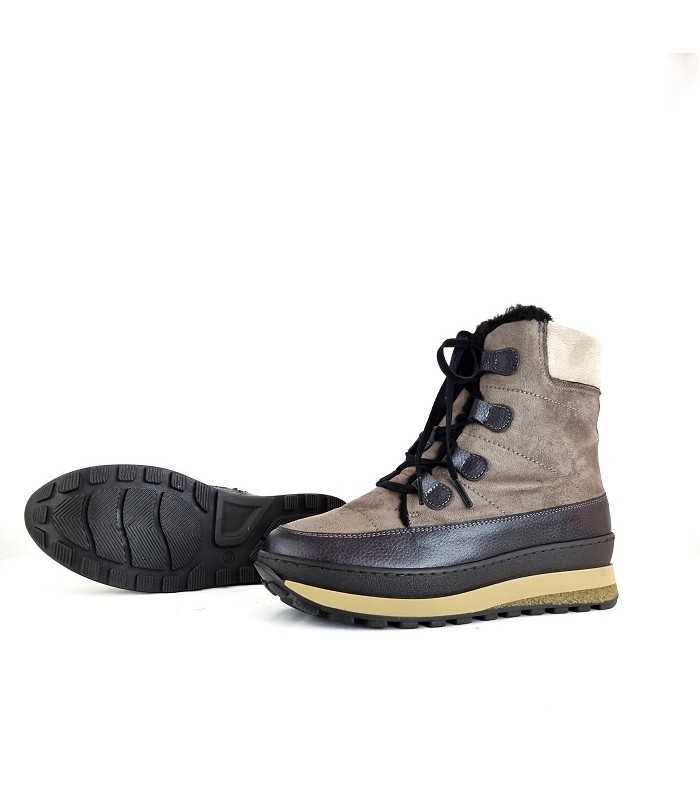 Botin mujer plataforma cuña Kitty 5 de Comfort Class taupe