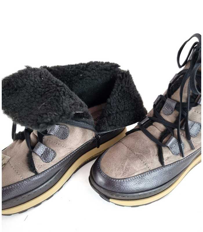 Botin mujer plataforma cuña Kitty 5 de Comfort Class taupe