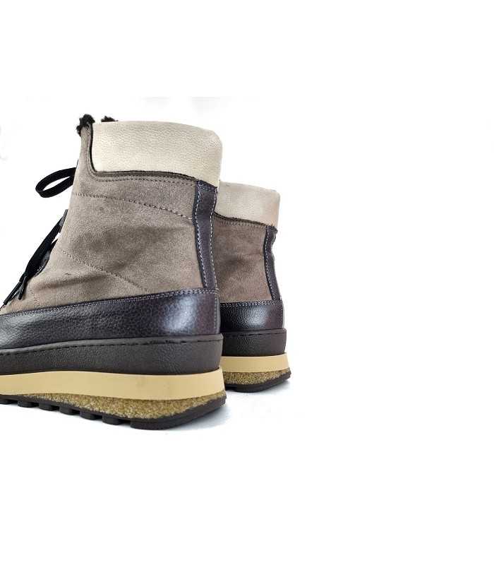 Botin mujer plataforma cuña Kitty 5 de Comfort Class taupe
