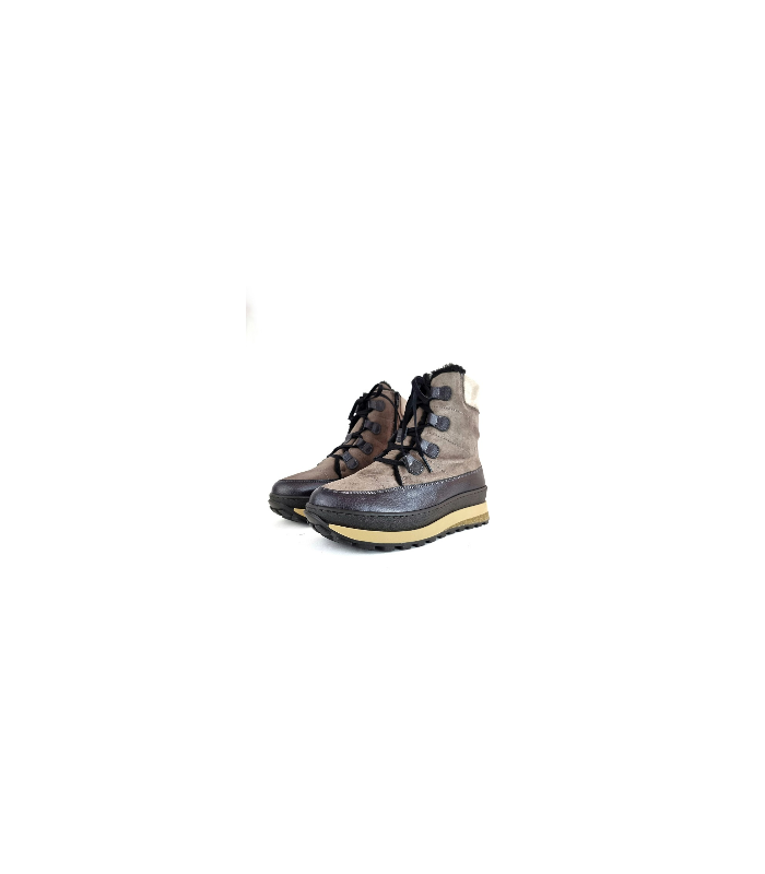 Botin mujer plataforma cuña Kitty 5 de Comfort Class taupe