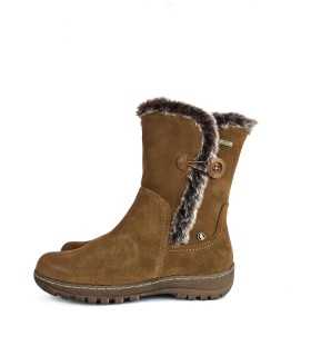 Bota resistente a la lluvia piel del Corornel Tapioca marron