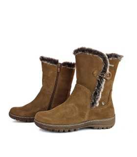 Bota resistente a la lluvia piel del Corornel Tapioca marron