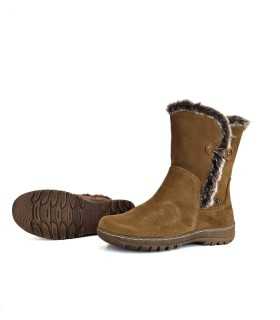 Bota resistente a la lluvia piel del Corornel Tapioca marron