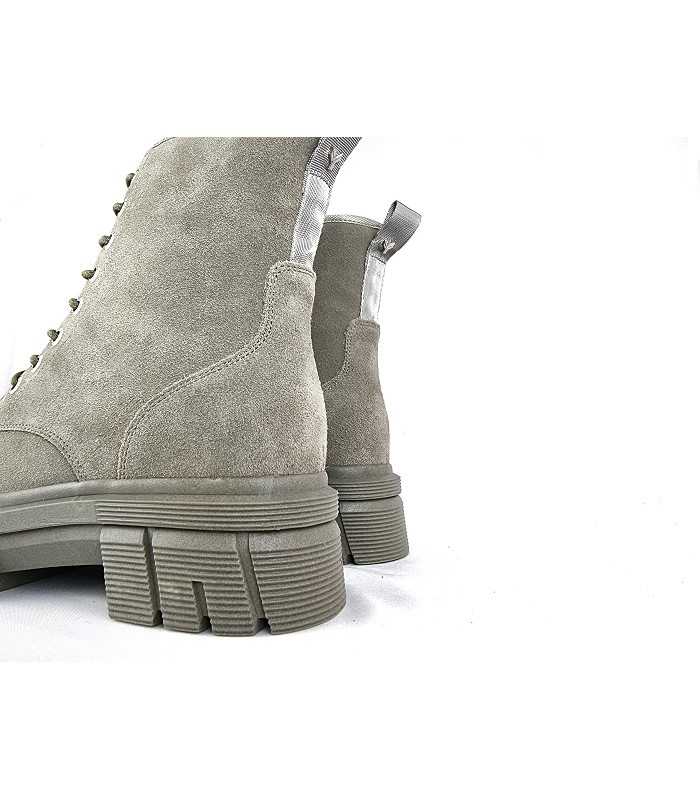 Bota mujer estilo militar verde de Yumas