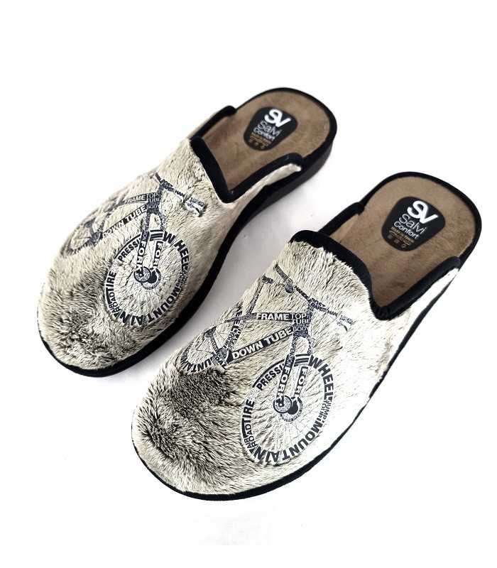 Zapatilla descalza hombre bicicletas de Salvi, vista desde arriba