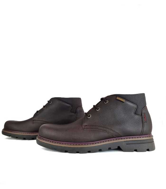 Botas hombre piel marron chocolate de Himalaya