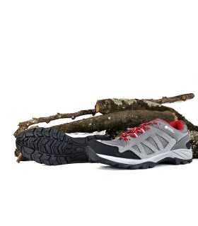 Zapatillas trekking hombre gris impermeable de Elementerre