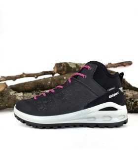 Bota senderismo mujer membrana Gritex color negro