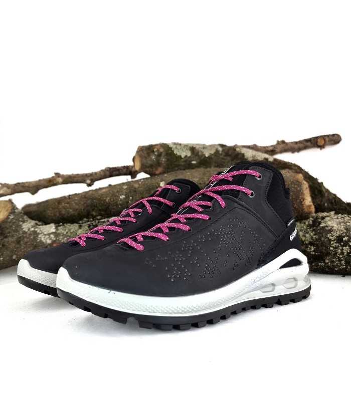 Botas senderismo mujer membrana Gritex color negro