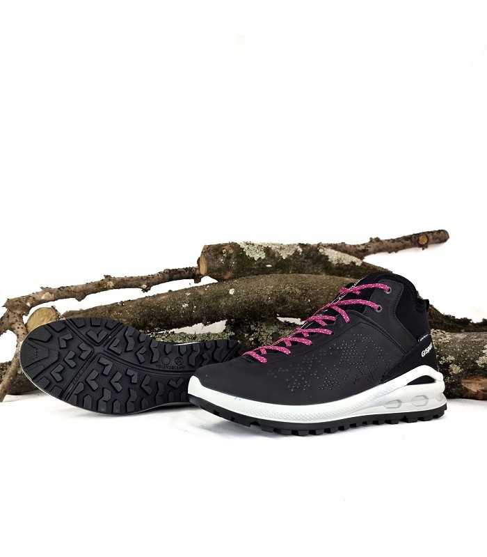 Bota senderismo mujer membrana Gritex color negro