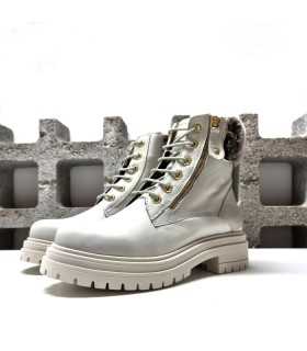 Botas mujer tipo Panama gris suave de Coronel Tapioca