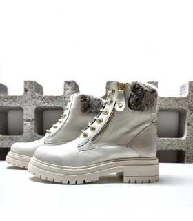 Bota mujer tipo Panama gris suave de Coronel Tapioca
