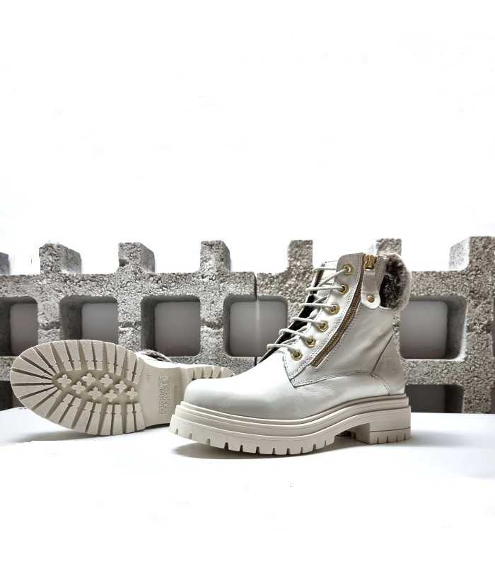 Bota mujer tipo Panama gris suave de Coronel Tapioca