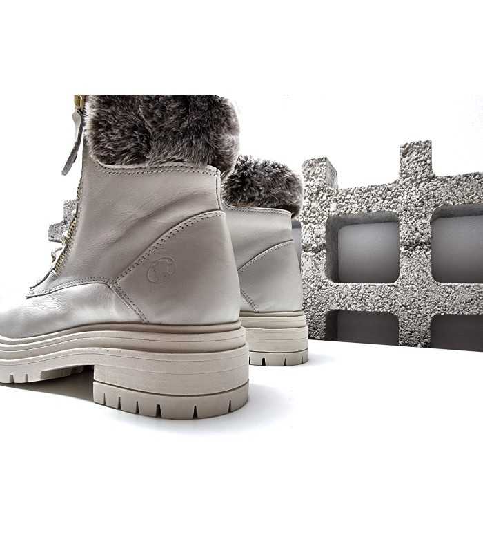 Bota mujer tipo Panama gris suave de Coronel Tapioca