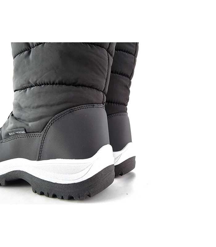 vista del talon de Botas apresquí impermeable mujer de Elementerre