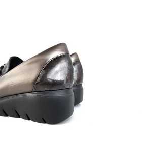 Zapatos mocasin piel nacarada del Doctor Cutillas