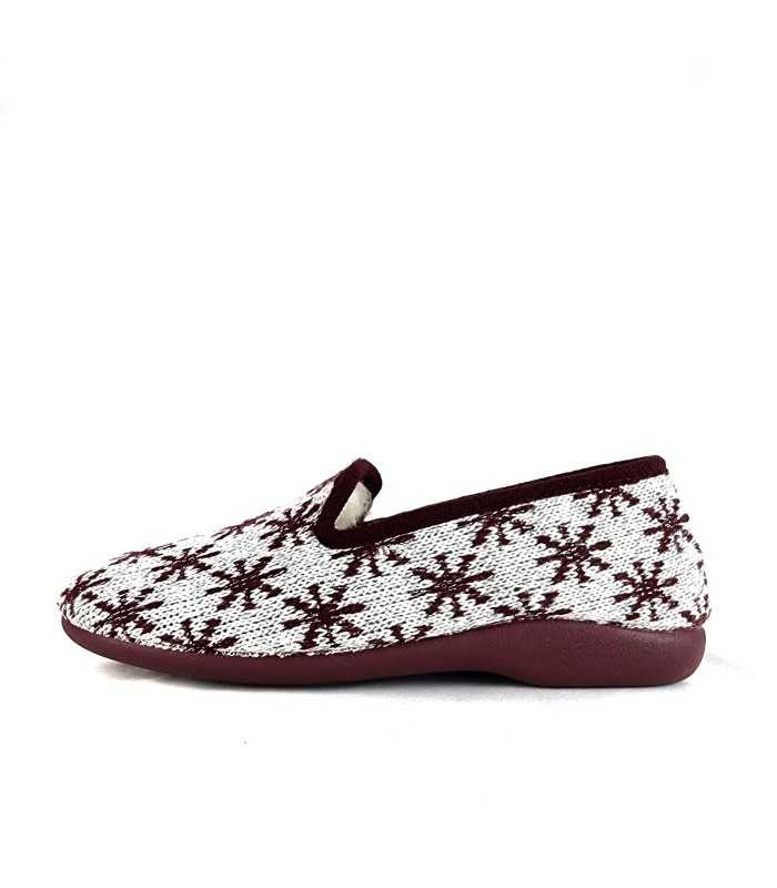 Zapatillas casa cerrada forro lana estrellas de Pelusin