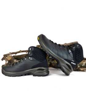 Botas de trekking Dakar V44 negra de Grisport de piel con membrana Gritex