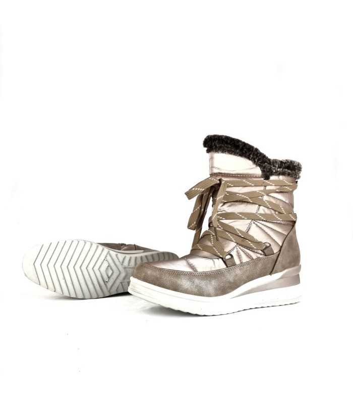 Botin mujer 23M570 cuña ligero de Mysoft taupe