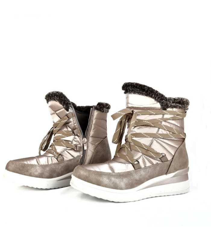 Botin mujer 23M570 cuña ligero de Mysoft taupe