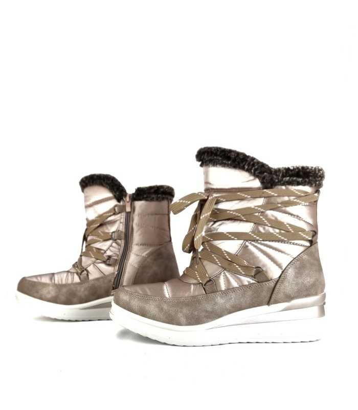 Botin mujer 23M570 cuña ligero de Mysoft taupe