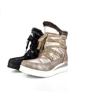 Botin mujer 23M570 cuña ligero de Mysoft taupe o negro