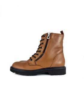 Botas estilo militar waterdrops camel de Rizzoli