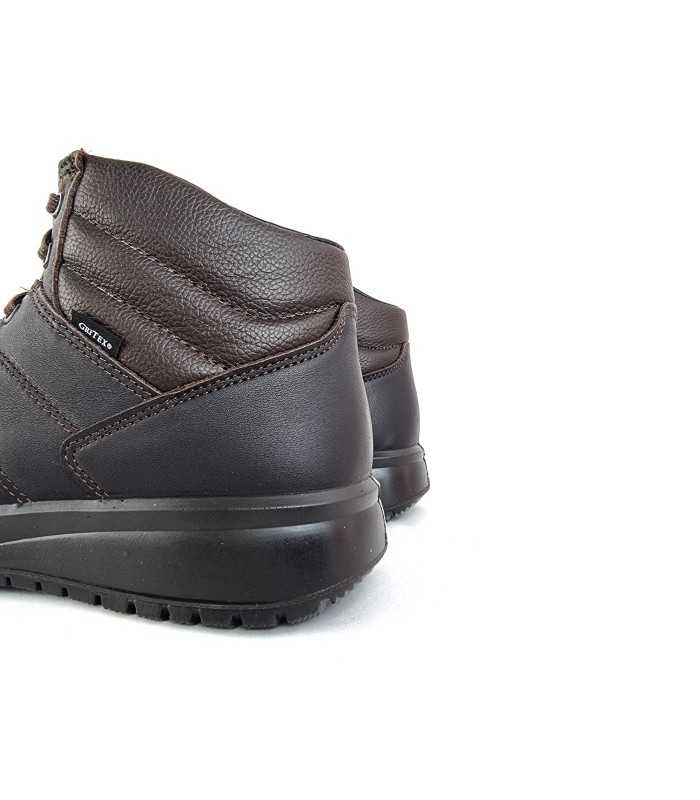 Bota piel marron membrana impermeable de Grisport para hombre
