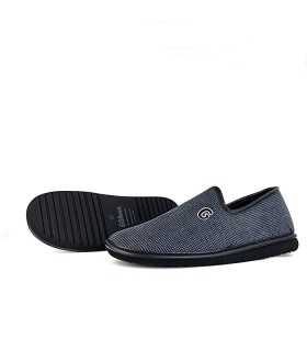 Zapatillas casa hombre ligera descalza azul de Gomus