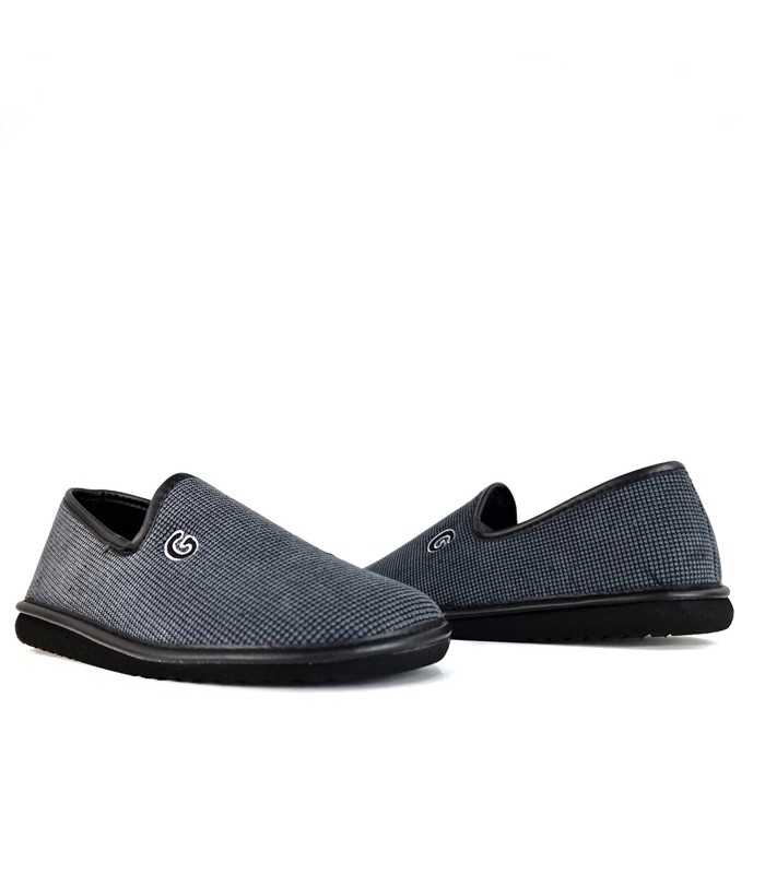 Zapatilla casa hombre ligera descalza azul de Gomus