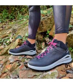 Botas senderismo mujer membrana Gritex color negro
