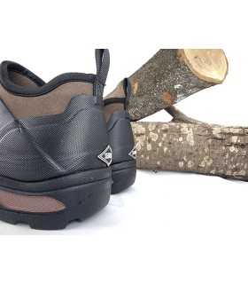 tasera de los botines impermeables de hombre