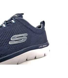 Zapatilla deportiva Summits Luvin de Skechers para hombre azul